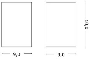 IDEAL LUX Oczko Sufitowe Mood Pl1 Small Square Bianco 140902 Wys. 10,0 - Lampy sufitowe - miniaturka - grafika 2