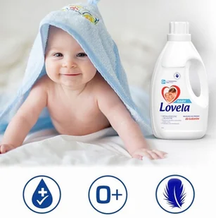 Lovela Zestaw mleczek do prania Baby 4x1,45 l do bieli i koloru - Środki do prania - miniaturka - grafika 5