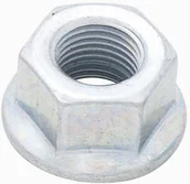 Piasty rowerowe - Romet Nakrętka osi piasty tył z kołnierzem 3/8" 160233 - miniaturka - grafika 1