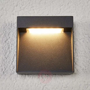 LAMPENWELT.COM Bene kinkiet LED, zewnętrzny - Lampy ogrodowe - miniaturka - grafika 3