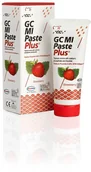 Pasty do zębów - GC Mi Paste Plus Truskawka - Sztuczne szkliwo z fluorem o smaku truskawkowym 35 ml - miniaturka - grafika 1