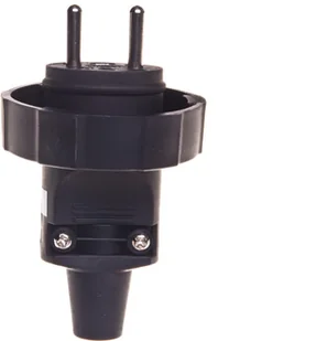 Emos Wtyczka gumowa 10/16A 250V 2P+Z IP65 czarna P0037 P0037 - Gniazdka elektryczne - miniaturka - grafika 3