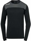 Koszulki sportowe męskie - Kempa Kempa EMotion 2.0 męska koszulka z długim rękawem, czarna/antracytowa, L 200226801 - miniaturka - grafika 1