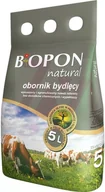 Nawozy ogrodnicze - bros BIOPON obornik granulowany bydlęcy 5l - miniaturka - grafika 1