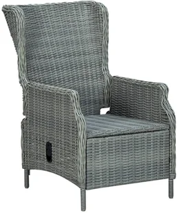 vidaXL 5-częściowy zestaw mebli ogrodowych jasnoszary 3067748 - Meble ogrodowe - miniaturka - grafika 9