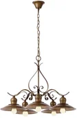Lampy sufitowe - Lena Incanti INCANTI 02-761 - Żyrandol na łańcuchu 5xE27/42W/230V - miniaturka - grafika 1