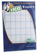 Etykiety samoprzylepne i bloki etykiet - TICO Tico E-7527 10 arkuszy tikette samoprzylepne, biały E-7527 - miniaturka - grafika 1