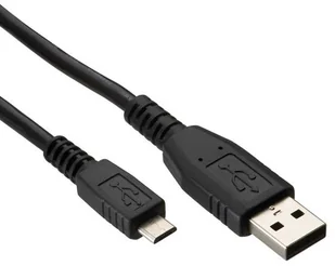 Kabel Usb (2.0), Usb A M- Usb micro M, 3m, czarny - Kable komputerowe i do monitorów - miniaturka - grafika 2