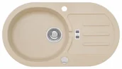 Zlewozmywaki - AXIS Zlewozmywak Granitowy MALIBU 30 Beżowy malibu30bez - miniaturka - grafika 1