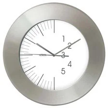 Atrix Zegar ścienny ze stali solid #3 AS016W - Zegary - miniaturka - grafika 3