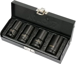 Yato ZESTAW NASADEK DO WYKRĘCANIA ŚRUB ZABEZPIECZAJĄCYCH 4 SZT 1/2" YT-06030 - Klucze i nasadki - miniaturka - grafika 2