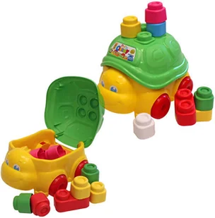 Clementoni CLEMMY KOSZYK ŻÓŁWIK CLE14883 - Klocki - miniaturka - grafika 2