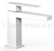 Baterie umywalkowe - Tres Slim Exclusive bateria umywalkowa biały 20210301BM - miniaturka - grafika 1