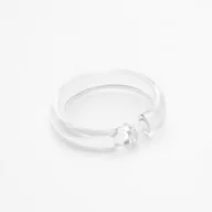 Akcesoria do wystroju okien - Gardinia Kółka do drążka regulowanego przezroczysty - miniaturka - grafika 1