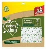 Jan Niezbędny Ściereczki Domowe A'2 Zielony Dom - Ściereczki, gąbki, czyściki - miniaturka - grafika 4