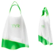 Pływanie - TYR PŁETWY KRÓTKIE HYDROBLADE FINS, KOLOR: WHITE, ROZMIAR PŁETW: 37-39, DŁUGOŚĆ PIÓRA: KRÓTKIE - miniaturka - grafika 1