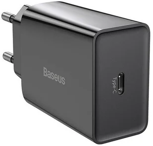 Baseus ŁADOWARKA SIECIOWA MINI QC USB-C PD 3A 20W CCFS-SN01 - Ładowarki do telefonów Baseus ŁADOWARKA SIECIOWA MINI QC USB-C PD 3A 20W CCFS-SN01 - Ładowarki do telefonów - miniaturka - grafika 1