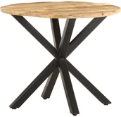 Ławy i stoliki kawowe - VidaXL Lumarko Stolik boczny, 68x68x56 cm, lite drewno mango 320659 VidaXL - miniaturka - grafika 1