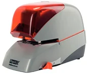 Zszywacze biurowe - Rapid Zszywacz elektryczny Supreme 5080e srebrno-pomarańczowy 2 lata 80 kartek RAPID 20993411 20993411 - miniaturka - grafika 1