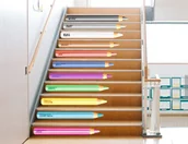 Pomoce naukowe - Kolory w języku angielskim - kredki ES069 - miniaturka - grafika 1