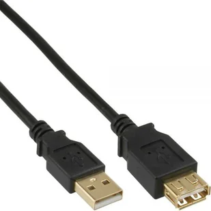 InLine Kabel USB USB A USB A M/Ż Czarny 10m 34611S - Kable USB - miniaturka - grafika 2