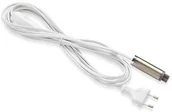 Akcesoria do oświetlenia - Markslojd Expand 107522 Kabel startowy 3,5m wtyczka/gniazdo przyłączeniowe stal - miniaturka - grafika 1