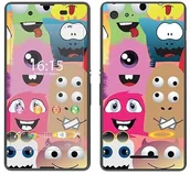 Etui i futerały do telefonów - Sony Royal Sticker Royal tatuaż ścienny RS. 99001 samoprzylepny do Xperia E3 z motywem potworów RS.99001 - miniaturka - grafika 1