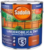 Lakiery do drewna - Sadolin Lakierobejca 3w1 mahoń 2,5L - miniaturka - grafika 1