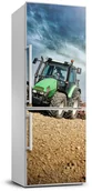 Naklejki na drzwi i meble - Tapeta na lodówkę na wymiar Pojazdy Traktor - miniaturka - grafika 1