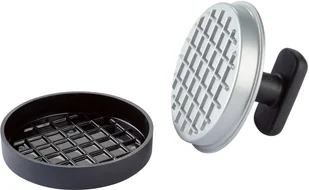 GRILLMEISTER GRILLMEISTER Akcesoria do grillowania ze stali szlachetnej (Prasa do hamburgerów) 4054599041728 - Akcesoria do grilla - miniaturka - grafika 2