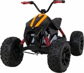 Pojazdy elektryczne dla dzieci - NoName Pojazd Quad Lucky Seven Czarny PA.LL718.CZ - miniaturka - grafika 1