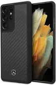 Etui i futerały do telefonów - Mercedes MEHCS21LRCABK S21 Ultra G998 czarny/black carbon hardcase Dynamic Line - miniaturka - grafika 1
