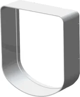 Pozostałe akcesoria dla kotów - Tunel przedłużający do drzwiczek SWING 3/5 biały - miniaturka - grafika 1