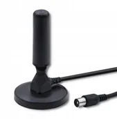 Anteny TV - Qoltec Antena telewizyjna DVB-T2 Tv wew/zew - miniaturka - grafika 1