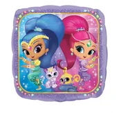Kinder party - Balon foliowy Shimmer&Shine - miniaturka - grafika 1