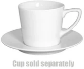 Filiżanki - Olympia NextDay Cufflinks cateringu ce537 podstawek do Low Cup, 150 MM, 15 cm Biały (12 sztuk) CE537 - miniaturka - grafika 1