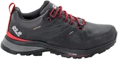 Buty trekkingowe męskie - Jack Wolfskin Force Striker Texapore Buty Mężczyźni, szary/czerwony UK 7,5 | EU 41 2021 Buty turystyczne 4038841-6360075 - miniaturka - grafika 1
