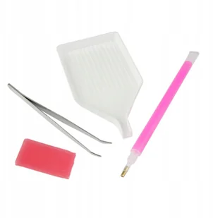 slay Zestaw Do Zdobień Cyrkoniami Tacka Aplikator - Akcesoria do paznokci - miniaturka - grafika 2