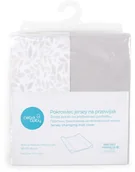 Przewijaki - Ceba Baby Pokrowiec na przewijak 50x70-80 2szt Light grey+Twigs - miniaturka - grafika 1