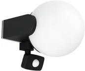 Akcesoria do oświetlenia - Eglo RUBIO oprawa ścienna zewnętrzna z czujnikiem IP44 E27 czarna 99573 - miniaturka - grafika 1