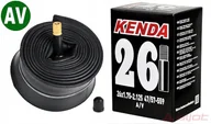 Dętki rowerowe - Kenda Dętka 26 x1,75/1,95/2,0/2,125 Av Samochodowy - miniaturka - grafika 1