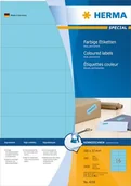Etykiety do drukarek - Herma Etiketten A4 blau 105x37 mm Papier matt 1600 St. - 4258 - miniaturka - grafika 1