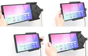 Brodit AB Uchwyt aktywny USB do Samsung Galaxy Tab A 10.1 (2019) SM-T510/SM-T515 721132 - Akcesoria do tabletów i e-booków - miniaturka - grafika 5