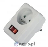 Hama Gniazdo sieciowe z wyłącznikiem - Gniazdka elektryczne - miniaturka - grafika 6