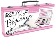 Farby i media malarskie - Royal Langnickel Royal and Lang Niklowo początkujących-artysta zestaw pędzli z farba akrylowa i PA-ACR3000 - miniaturka - grafika 1