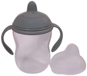 Kubki dla dzieci - FILIBABBA Filibabba Kubek niekapek Grey - miniaturka - grafika 1