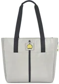 Torby na laptopy - Delsey Delsey Daily's Shopper 41 cm przegroda na laptopa grau 2030349-11 - miniaturka - grafika 1