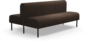 AJ Produkty Sofa modułowa VARIETY, 3-osobowa, podwójna, tkanina Blues CSII, ciemnobrązowy - Sofy i kanapy AJ Produkty Sofa modułowa VARIETY, 3-osobowa, podwójna, tkanina Blues CSII, ciemnobrązowy - Sofy i kanapy - miniaturka - grafika 1