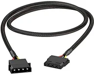 Akcesoria car audio - KabelDirekt Przewód bezpośrednio 4-pin Molex kabel przedłużający 60 cm 826 - miniaturka - grafika 1