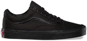 Trampki damskie - Vans obuwie OLD SKOOL Black/Black - miniaturka - grafika 1